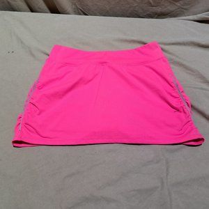 Women's active skort hot pink